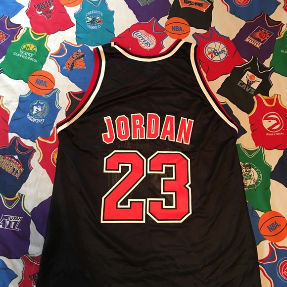 Vintage Champion Chicago Bulls “Jordan” Jersey - Picture 2 of 3